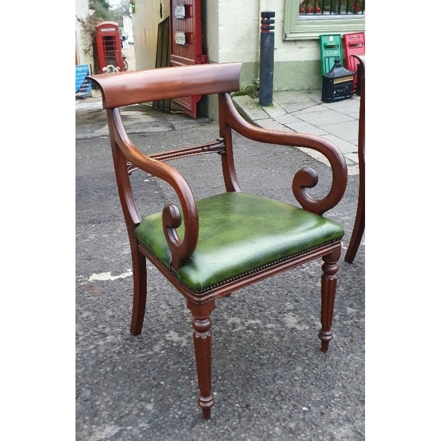 Set 10 Antique Dining Chairs Moy Antiques